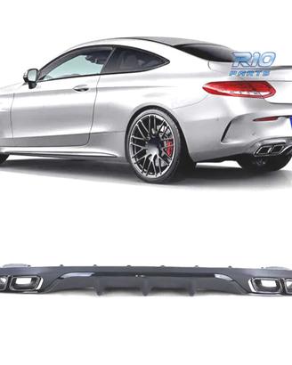 DIFFUSORE MERCEDES CLASSE E C238 17-19 LOOK AMG E6