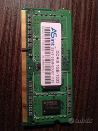 Ram 1gb sdram ddr3 pc3-1600 ddr-1333
