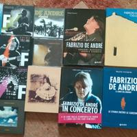 Fabrizio De Andrè collezione CD + libri