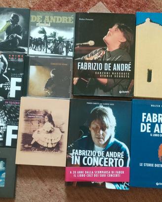 Fabrizio De Andrè collezione CD + libri