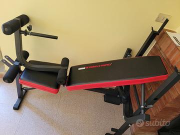 PANCA MULTIFUNZIONALE TRAINHARD HANTELBANK USATA