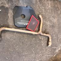 scarico sportivo +diffusore + filtro sportivo