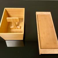 Accessori in legno per bagno