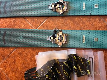 Sci rossignol e pelli scialpinismo  450€