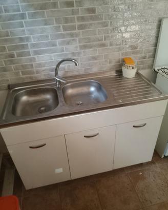 lavandino cucina con mobile 