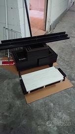 4 Mensole 9 cubi legno vengè ripiani mdf