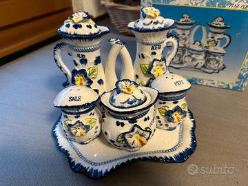 Oliera in porcellana