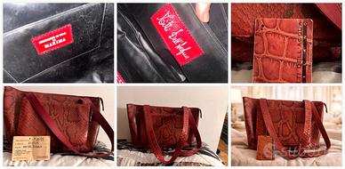 Borsa in vero pitone – Tullia e Massimo Pazzano