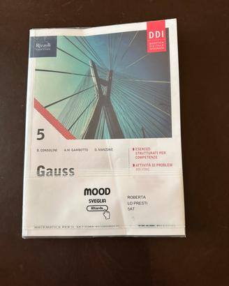 Gauss 5 - libro di matematica 5ª superiore