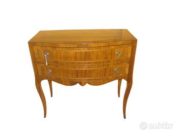 Cassettiera comò noce corridoio camera bagno