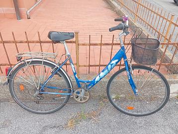 Bicicletta donna con il cambio