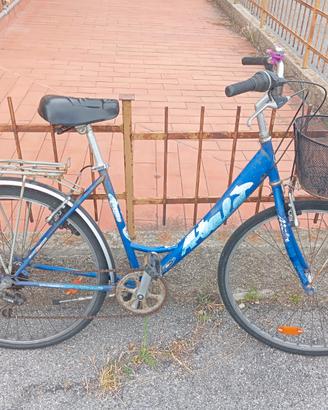 Bicicletta donna con il cambio