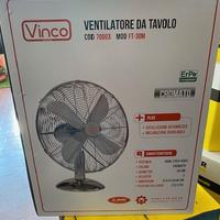VENTILATORE DA TAVOLO CROMATO