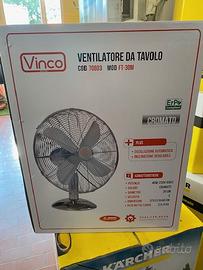 VENTILATORE DA TAVOLO CROMATO