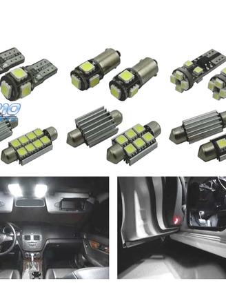 KIT 15 LAMPADE LED INTERNE MERCEDES CLASSE C C204 