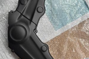 Cover Ducati carbonio opaco cinghia distribuzione