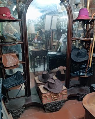 Cappeliera Specchiera  "Etagere'  fine 800