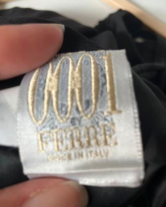 Vintage Gianfranco Ferrè abito da sera lungo