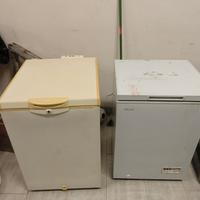2 congelatori a pozzetto da 110l
