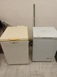 2 congelatori a pozzetto da 110l