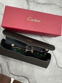 Cartier Occhiali con vetri transition neri