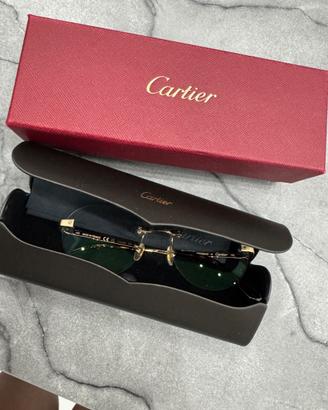 Cartier Occhiali con vetri transition neri