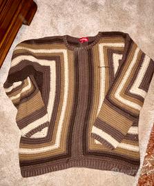 SUPREME MAGLIONE MARRONE