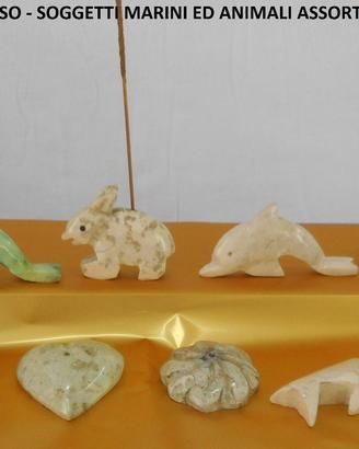 Incenso - Porta Stick in Marmo e Ceramica