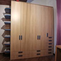 armadio in rovere 