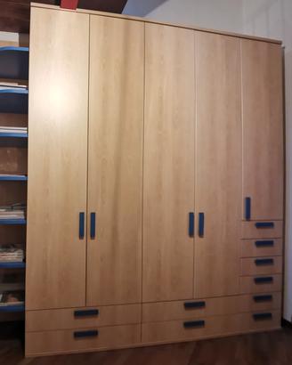 armadio in rovere 