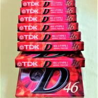 10 Musicassette TDK D46