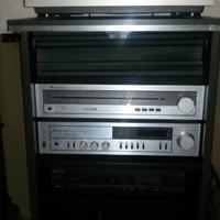 Stereo Mitsubishi anni '80 + Philips DS e CD '90