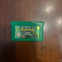 Nintendo ds lite+pokemon verde foglia