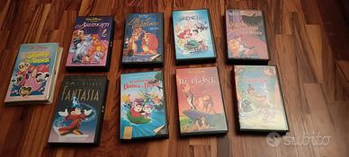 9 VHS Disney Classici Originali