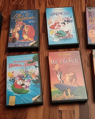 9 VHS Disney Classici Originali