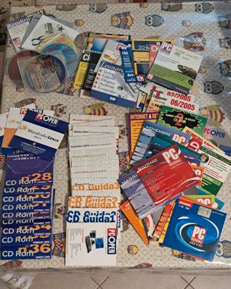 Vari CD allegati riviste PC anni 1999-2005