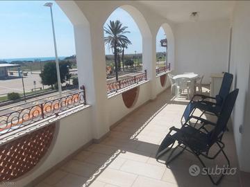 Pescoluse trilo frontespiaggia vistamare a pescolu