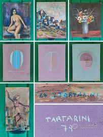 Quadri del pittore Vinicio Tartarini anni '60 -'70