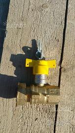 Rubinetto gas metano con chiave di sicurezza