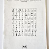 FRANCESCO DELLI SANTI OPERE 1970 - 1986 AAM 1986