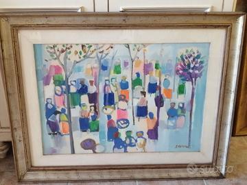 quadro dipinto da Manlio Sarra