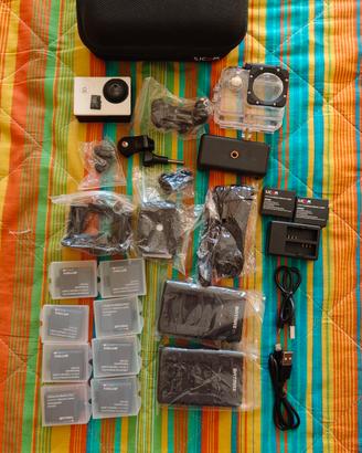 Kit Action Cam Completo + 10 Batterie, e altro