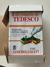 Il dizionario di tedesco con custodia
