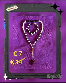 rosario con bracciale 