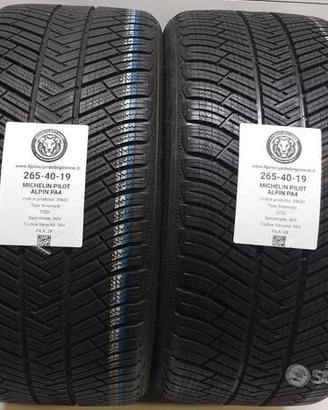 2 gomme 265 40 19 michelin a39682