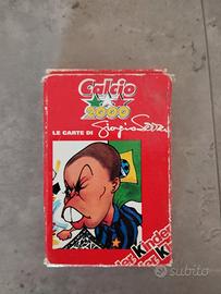 set gioco di carte calcio 