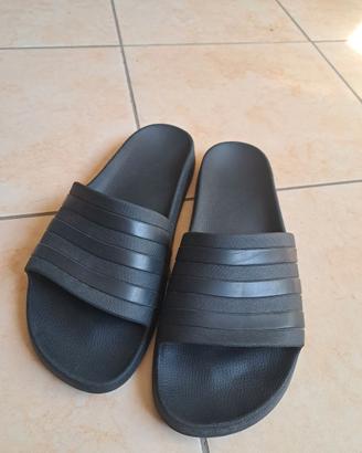 Ciabatte Adidas Adilette Nere TG 44.5
