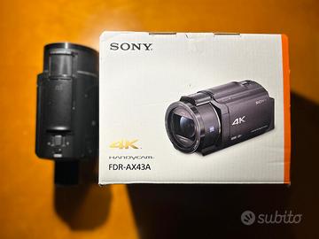 Sony FDR-AX43 – Videocamera Digitale 4K Ultra HD
