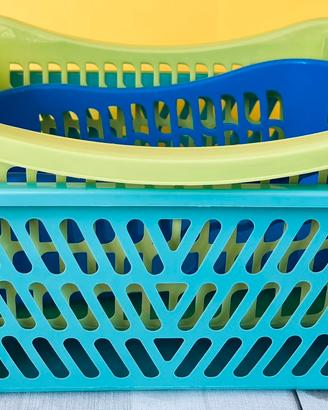 Set Cestini Multiuso in Plastica