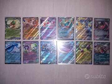 Lotto 12 Carte Pokemon Ita Rare EX Holo Vari Set